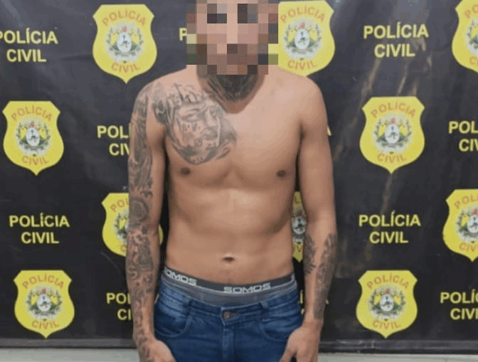 Polícia Civil prende jovem investigado por roubo e tráfico de drogas em Tarauacá