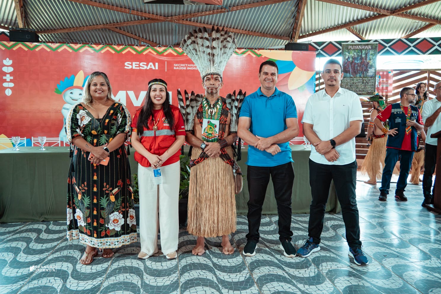 Mâncio Lima recebe evento de abertura do Mês de Vacinação dos Povos Indígenas